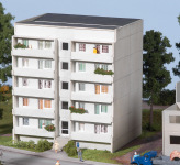 PIKO 61146 - H0 - Plattenbau Wohnblock WBS70, Basis-Set